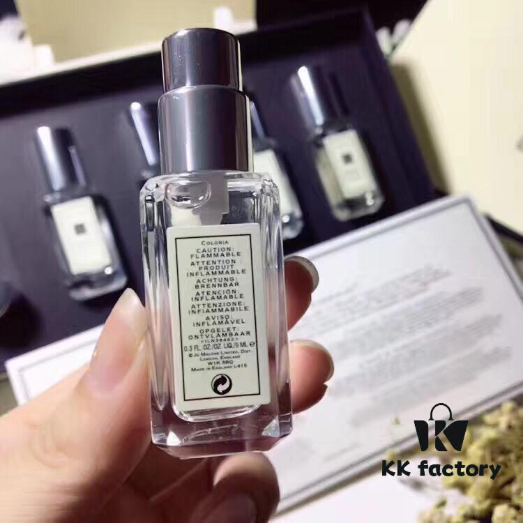 6931f5ef3a89a121ed5477f5 Authentic Retail Genuine Jo Malone Perfume Set of 5 Mini Bottles (Lime Basil & Mandarin + Orange Blossom + Bluebell + Blackberry & Bay + English Pear & Freesia) 9ml with 5 Spray Heads