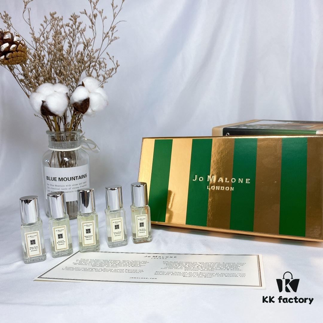 6931f5fe3a89a121ed5478b7 Authentic Counter Jo Malone Avocado Green Candy Set of Five, Q-Version Miniature Bottles 5×9ml, Includes Lime, English Pear, Honeysuckle, Peony, Sea Salt Scents, Hexagonal Spray Nozzles Match Official Version