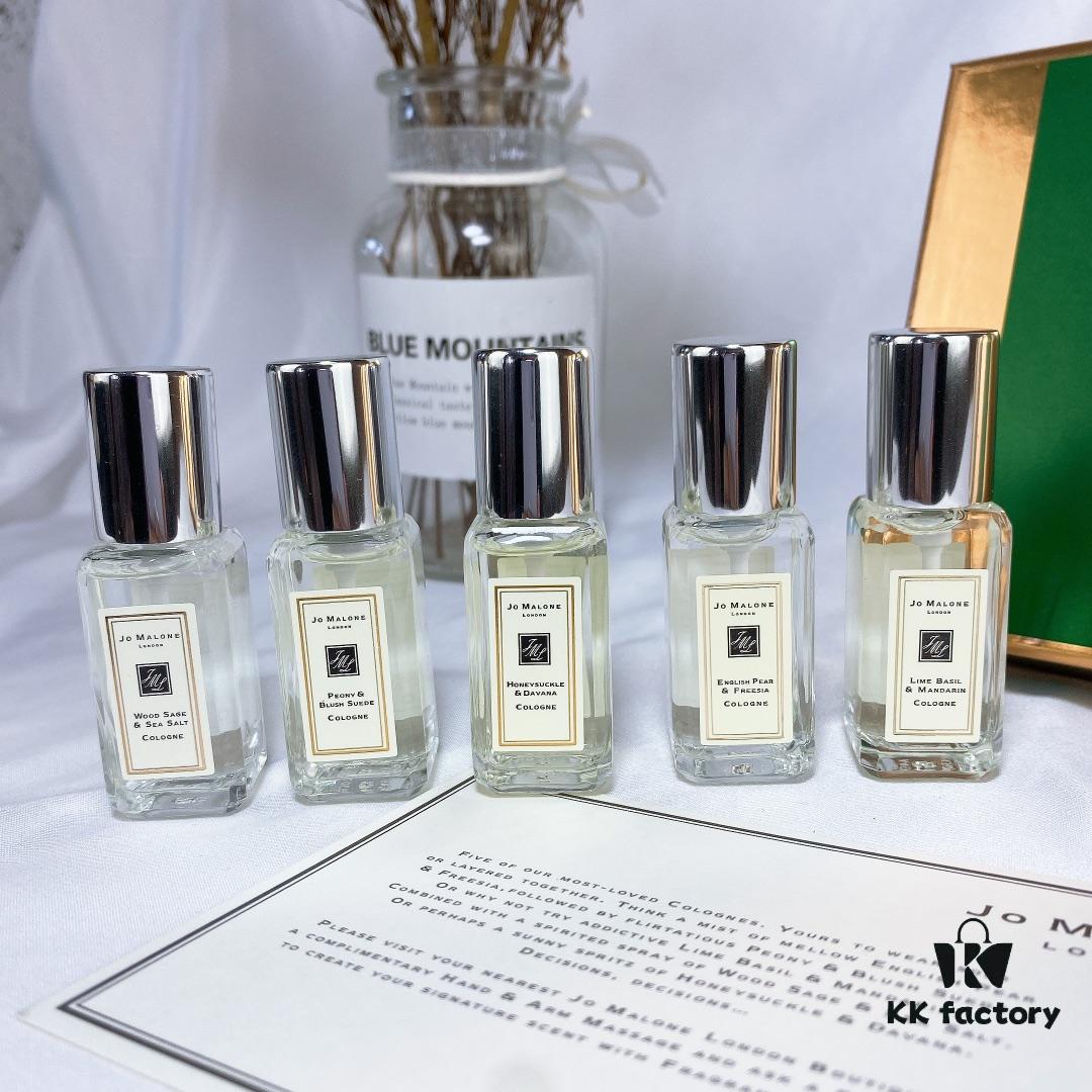 6931f5fe3a89a121ed5478b8 Authentic Counter Jo Malone Avocado Green Candy Set of Five, Q-Version Miniature Bottles 5×9ml, Includes Lime, English Pear, Honeysuckle, Peony, Sea Salt Scents, Hexagonal Spray Nozzles Match Official Version