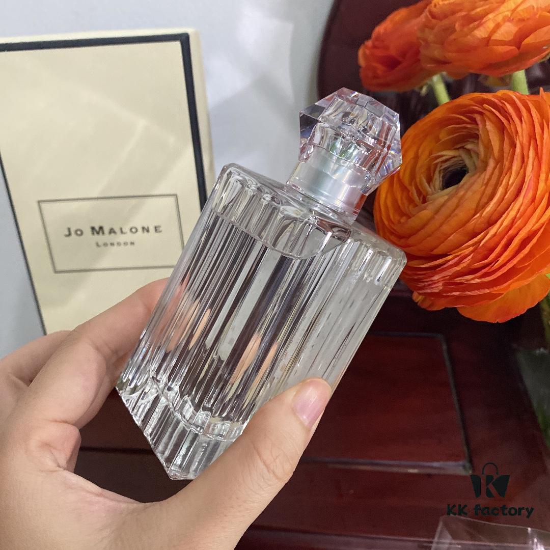 6931f5ff3a89a121ed5478cb Blue Wind Bell Perfume 100ml, JoMalone 2020 Christmas Limited Edition Gemstone Bottle in Pleated Design with Gift Box Packaging
