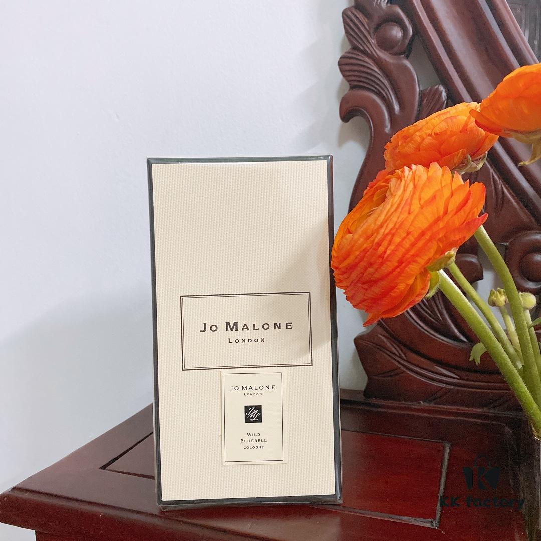 6931f5ff3a89a121ed5478cd Blue Wind Bell Perfume 100ml, JoMalone 2020 Christmas Limited Edition Gemstone Bottle in Pleated Design with Gift Box Packaging