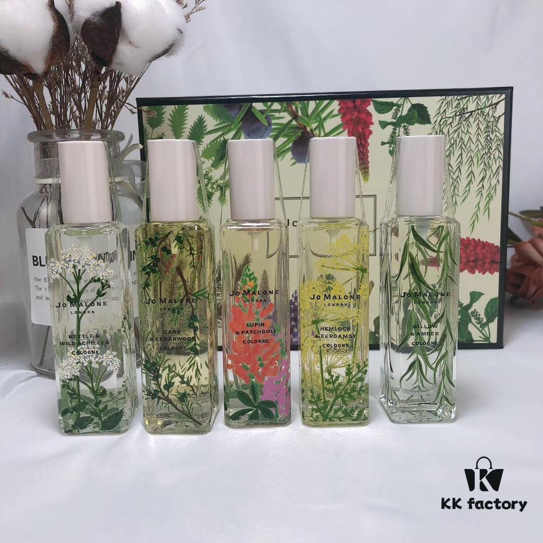 6931f5ff3a89a121ed5478d2 Jo Malone 2019 Limited Edition Counter Collection Herbal Fragrance Set of Five 30ml