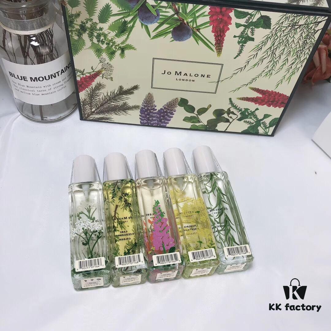 6931f6003a89a121ed5478d4 Jo Malone 2019 Limited Edition Counter Collection Herbal Fragrance Set of Five 30ml