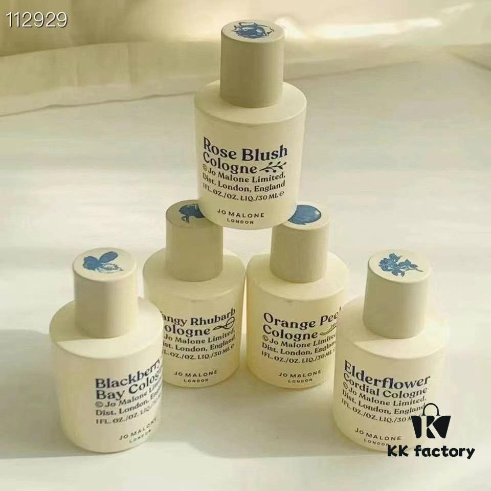 6931f60b3a89a121ed547971 Jo Malone Jam Collection Perfume Set! 30ml × 5 with spray nozzles. Includes: Elderflower, Blackberry & Bay, Red Roses, Rhubarb & Custard, Citrus Peel.
