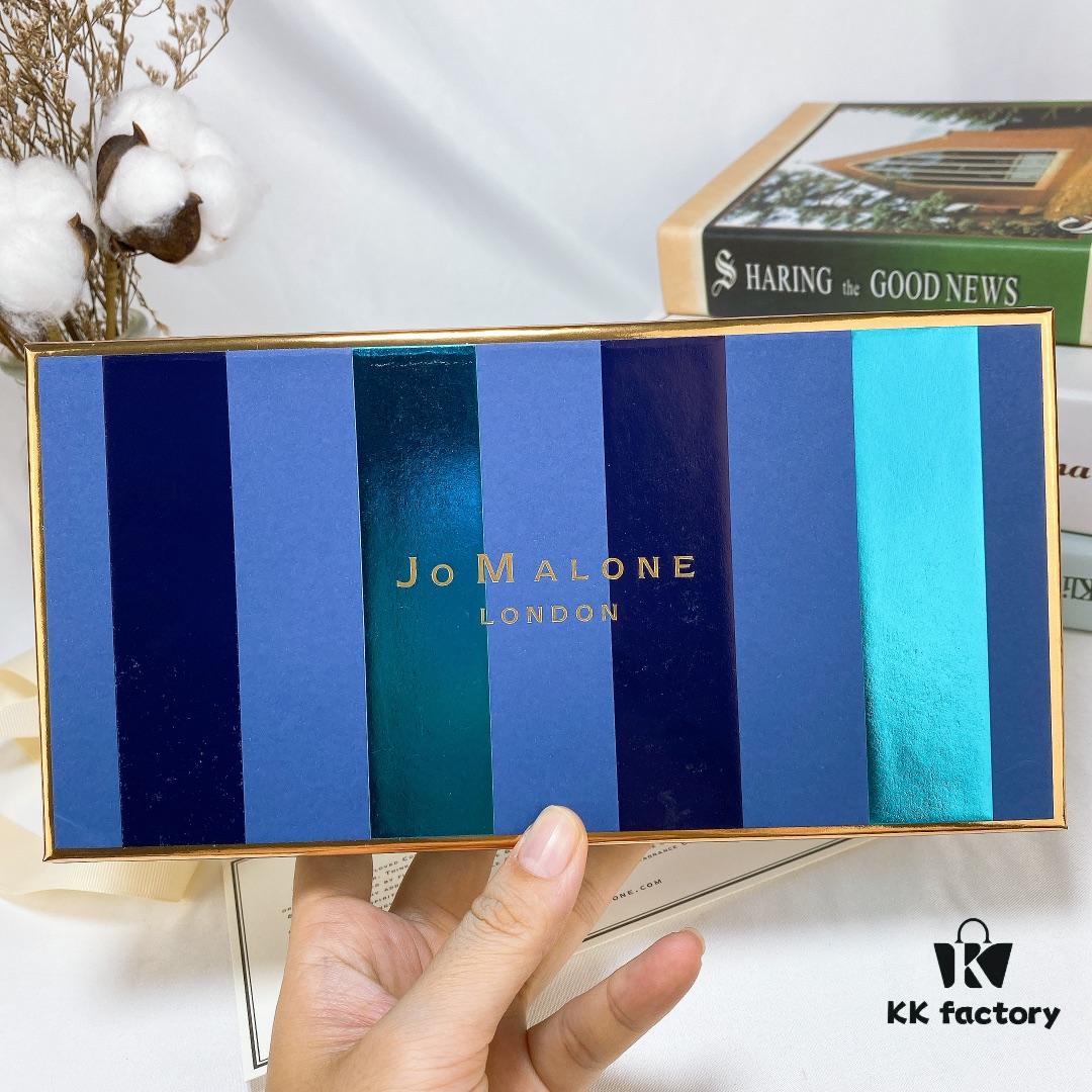 6931f60e3a89a121ed5479a3 Jo Malone Counter Exclusive Christmas Blue 5-Piece Set, Mini 9ml Each with Atomizer, ️ Authentic Hexagonal Sprayer, Scents: Lime, English Pear, Honeysuckle, Peony, Sea Salt