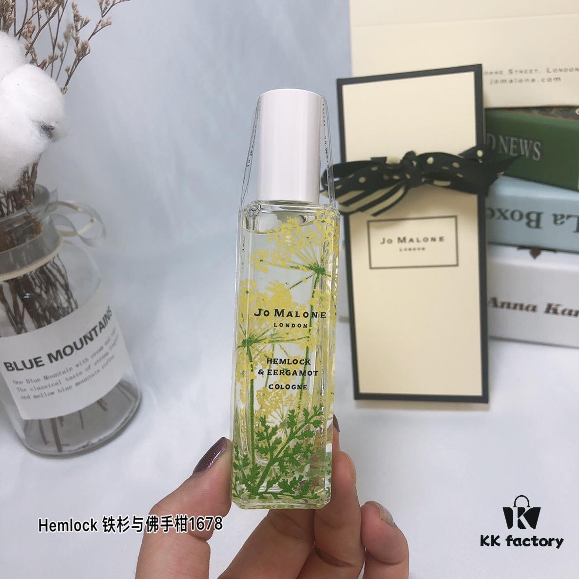 6931f6193a89a121ed547a33 Jo Malone Counter Exclusive Wild Flowers & Weed Collection 2019 Limited Edition UK Floral Series 30ml, Refreshing and Bright Hemlock & Bergamot