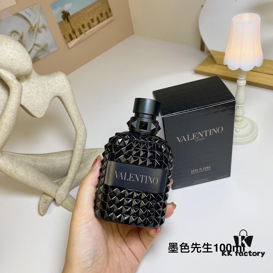 6931f6263a89a121ed547ae3 Valentino Mr. Rockstud Noir for Men - Born in Roma Black Rivet Edition 100ml