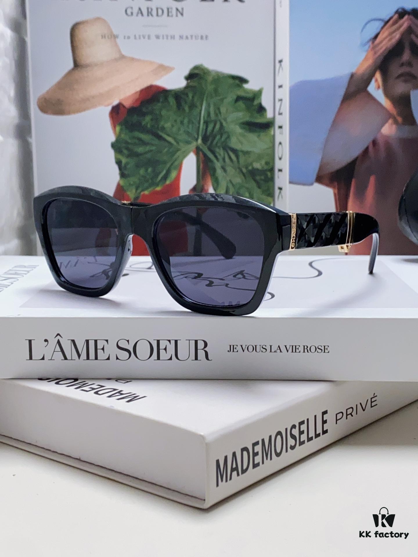 Chanel Foldable Sunglasses - Pocket-Sized Folding Design