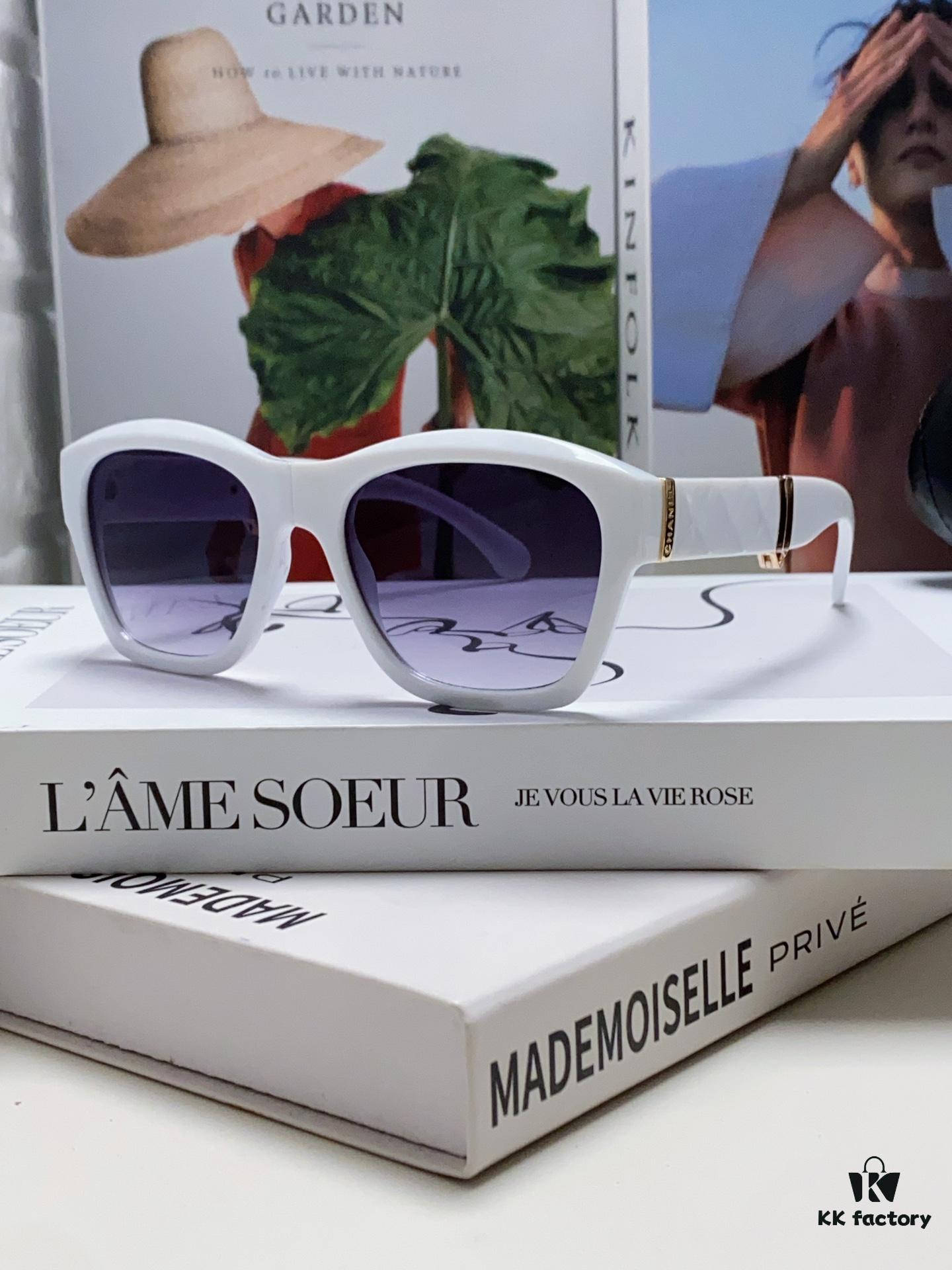 Chanel Foldable Sunglasses, Lightweight Pocket Design