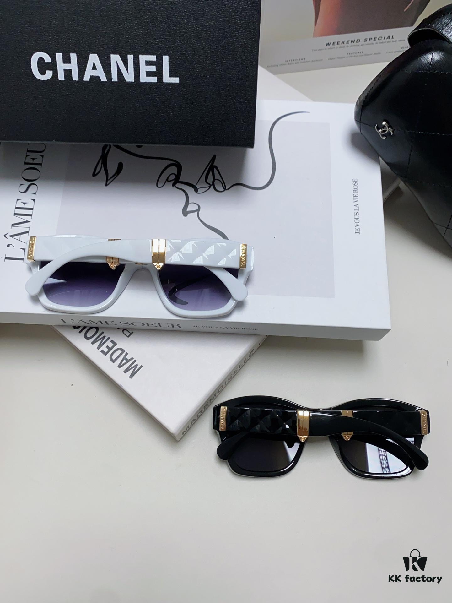 Chanel Foldable Sunglasses, Lightweight Pocket Design