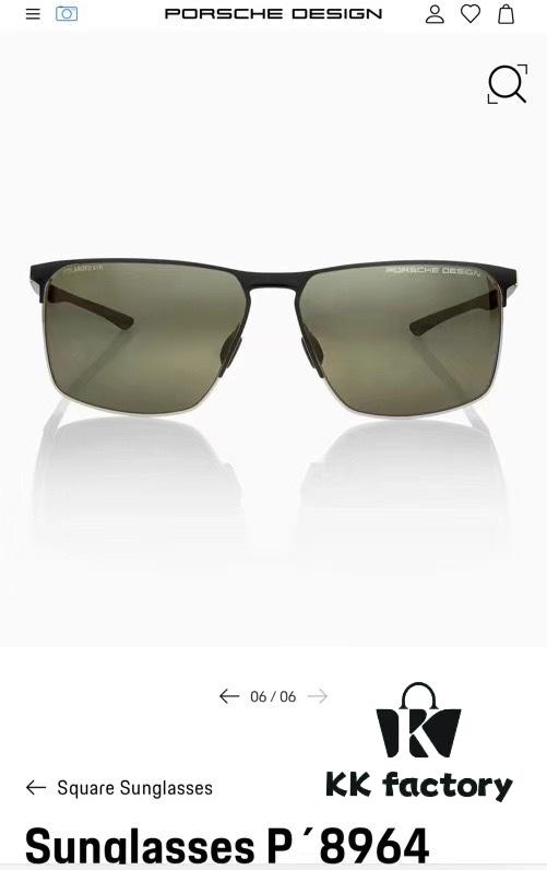 High-Quality Men's Sunglasses by Porsche, Ultra-Lightweight