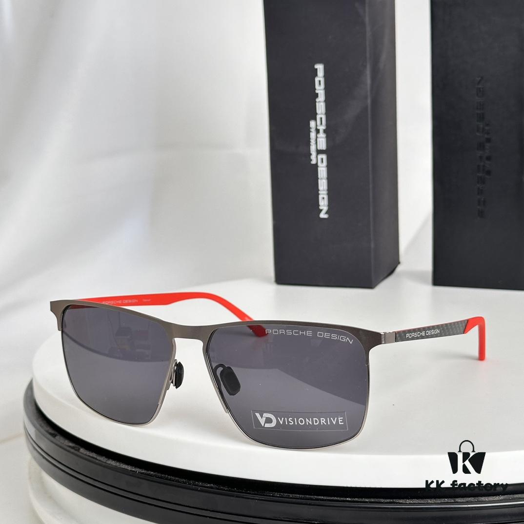 High-Quality Men's Sunglasses by Porsche, Ultra-Lightweight
