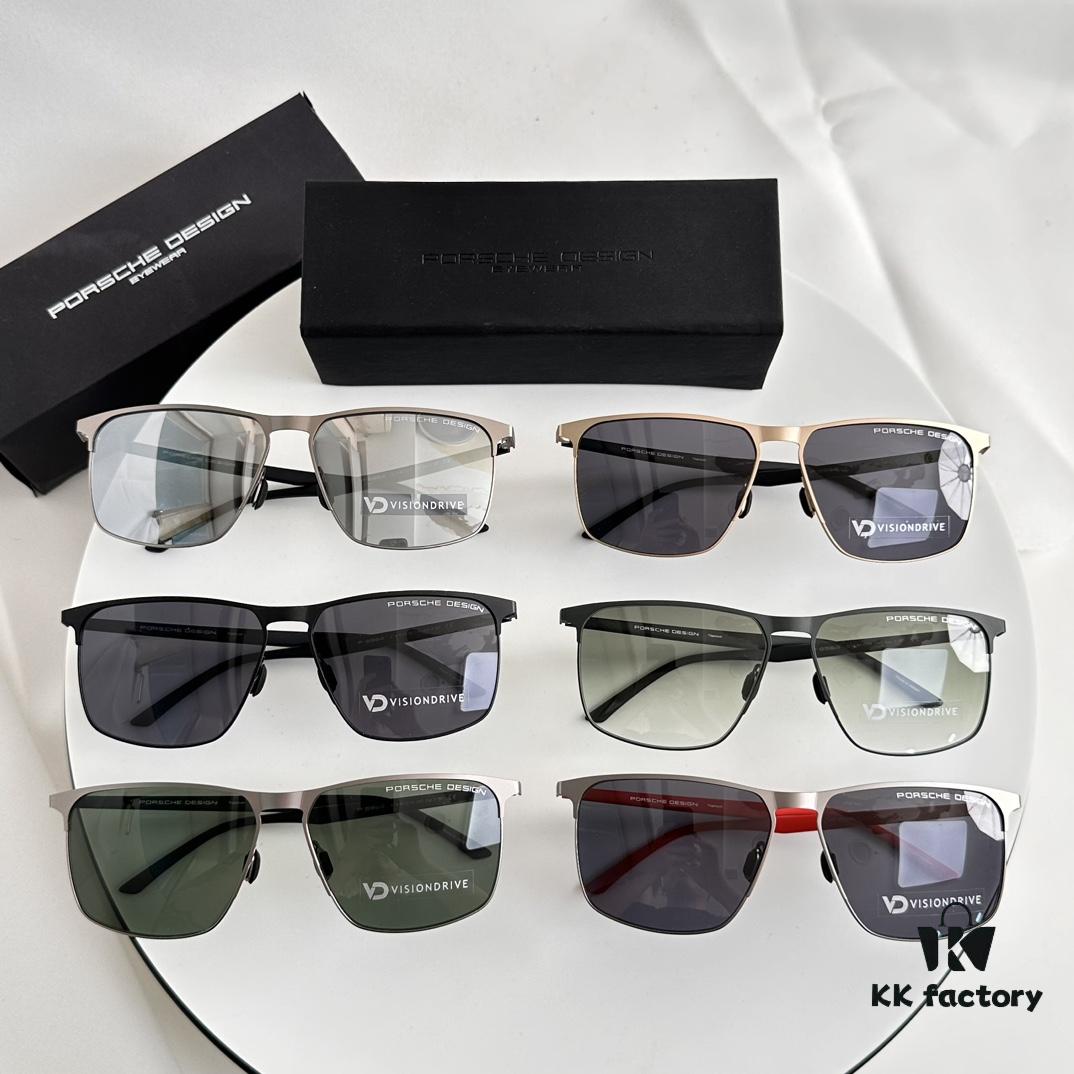 High-Quality Men's Sunglasses by Porsche, Ultra-Lightweight