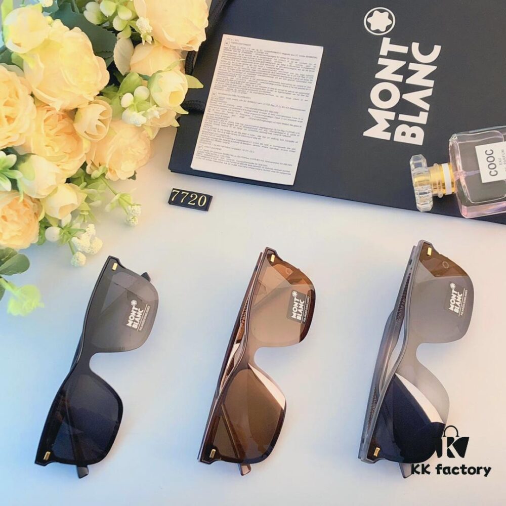 MB New Model European and American Style Polarized Sunglasses for Men, Fashionable One-Piece Sun Glasses