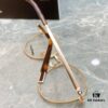 Ultra-light 100% Titanium TITANIUM New Model [MONT BLANC*] MONTBLANC MB0172OJ Round Frame Hexagonal White Star 🌟 Five-star Recommended Unisex Eyeglass Frame, Stylish Full-rim Optical Myopia Frame, High-end Quality! Size: 49□21-145 Eyeglasses Sunglasses
