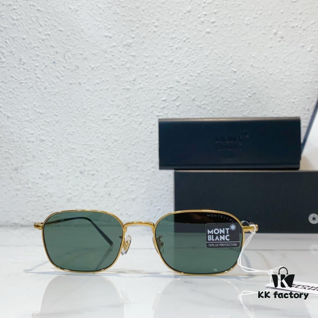 6931f64b3a89a121ed547cd7 160 TITANIUM Titanium Frame MONT BLANC MODEL: MB0414OA SIZE: 56-17-145 Sunglasses