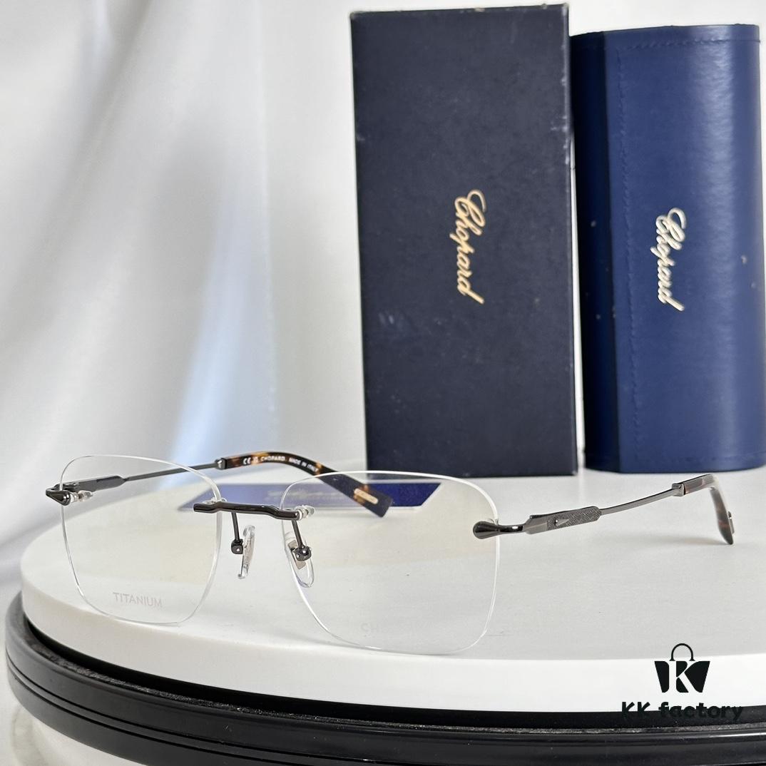 6931f64c3a89a121ed547ce6 Chopard Titanium High-Quality Optical Frame with IP Plating, Model: VCHG58, Size: 57□17-145
