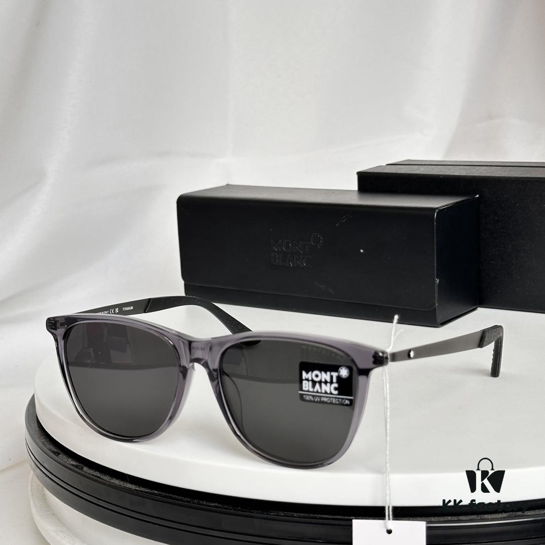 6931f64d3a89a121ed547cf5 MONTBLANC Pure Titanium Model: MB0330S Size: 55□18-145 Sunglasses
