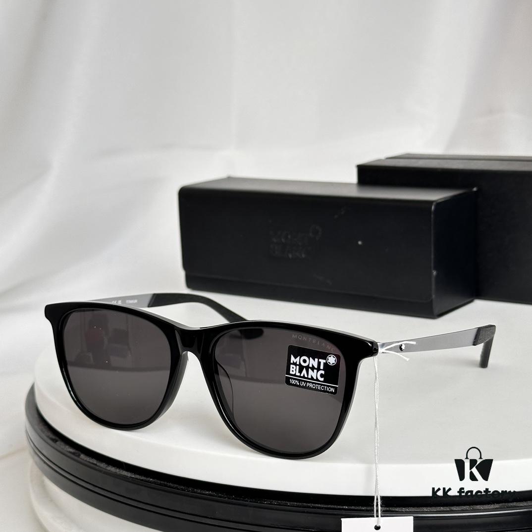 6931f64e3a89a121ed547cf8 MONTBLANC Pure Titanium Model: MB0330S Size: 55□18-145 Sunglasses