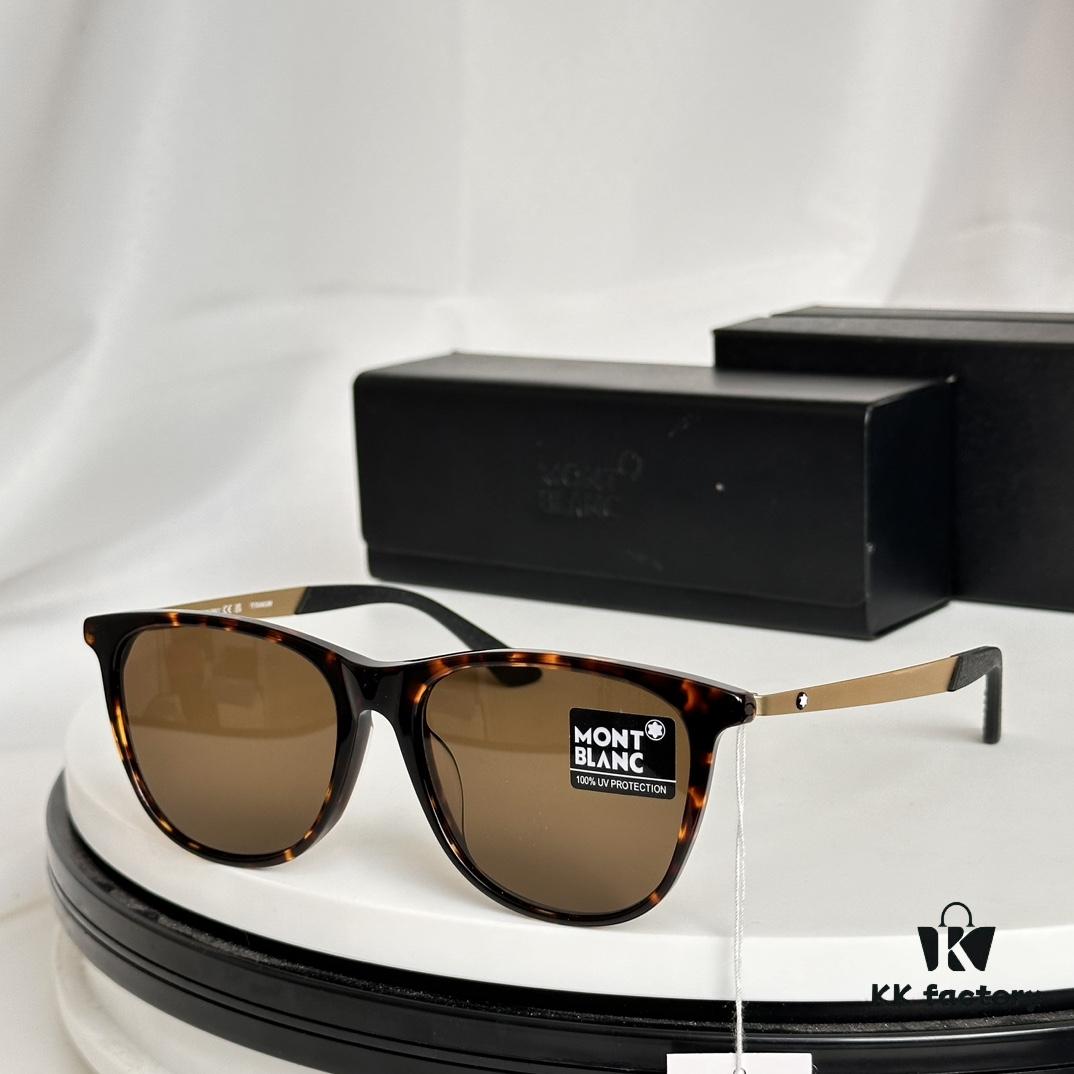 6931f64e3a89a121ed547cf9 MONTBLANC Pure Titanium Model: MB0330S Size: 55□18-145 Sunglasses