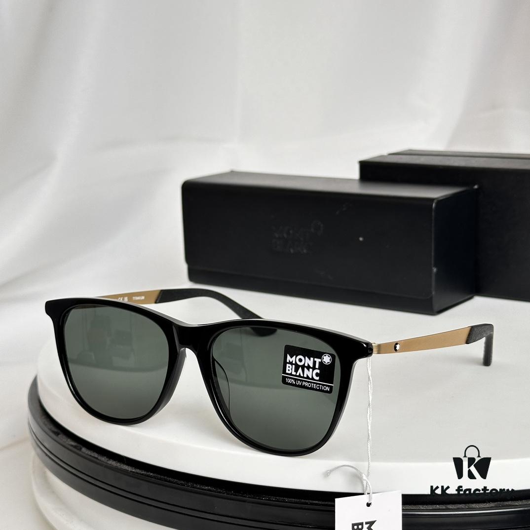 6931f64e3a89a121ed547cfa MONTBLANC Pure Titanium Model: MB0330S Size: 55□18-145 Sunglasses