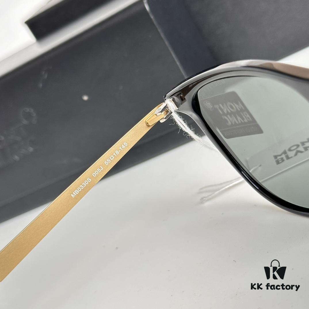 6931f64e3a89a121ed547cfb MONTBLANC Pure Titanium Model: MB0330S Size: 55□18-145 Sunglasses