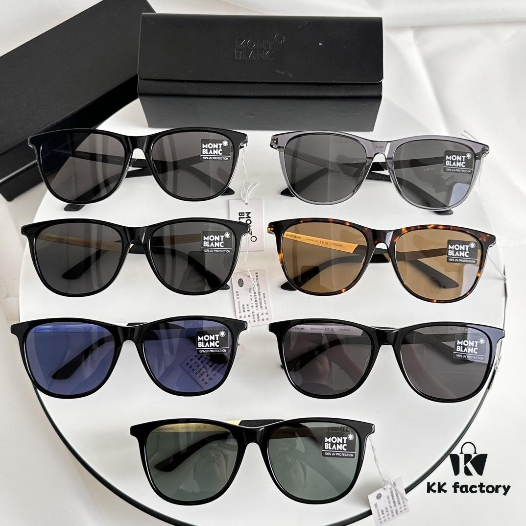6931f64e3a89a121ed547cfc MONTBLANC Pure Titanium Model: MB0330S Size: 55□18-145 Sunglasses