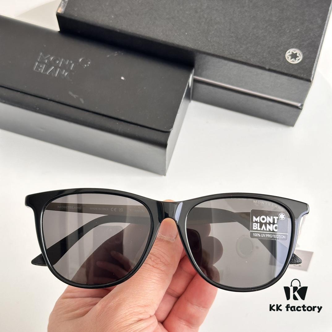 MONTBLANC Pure Titanium Model: MB0330S Size: 55□18-145 Sunglasses