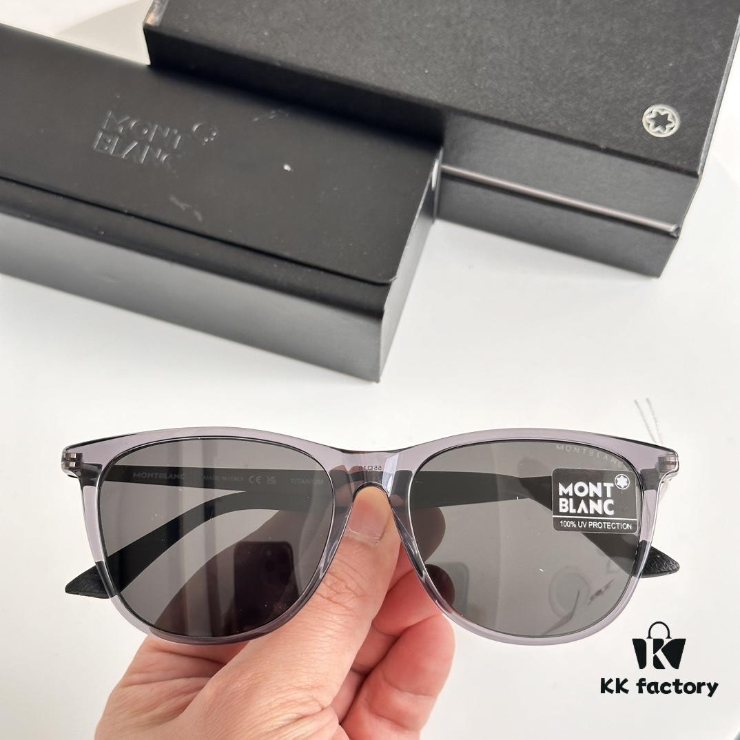 MONTBLANC Pure Titanium Model: MB0330S Size: 55□18-145 Sunglasses