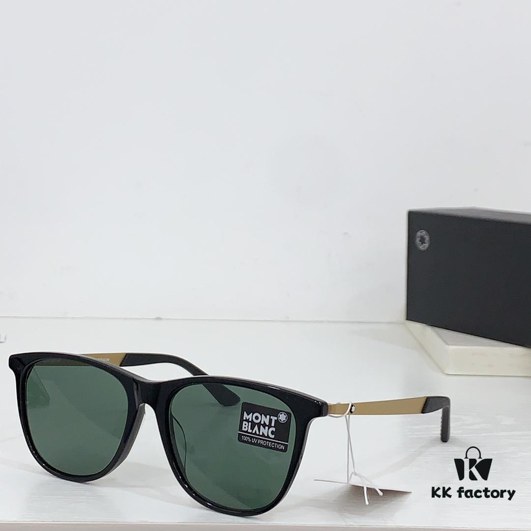 6931f64f3a89a121ed547d06 Montblanc Pure Titanium Original Order High-Quality Rainbow Ring Sunglasses Model MB0330S - Website Synchronized Premium Product Size 55