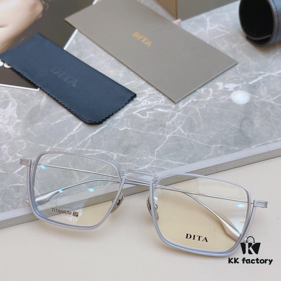 6931f6503a89a121ed547d19 Ultra-light (% Pure Titanium) IP Plated DIT* Tita Model: DTX125 Italian Classic Brand High-quality Blue Light Blocking Lenses, Unique Frame Design with Decorative Bridge, Elegant Silhouette with Refined Lines, Full of Premium Feel... Size: 54-20-145 Eyeglasses Sunglasses