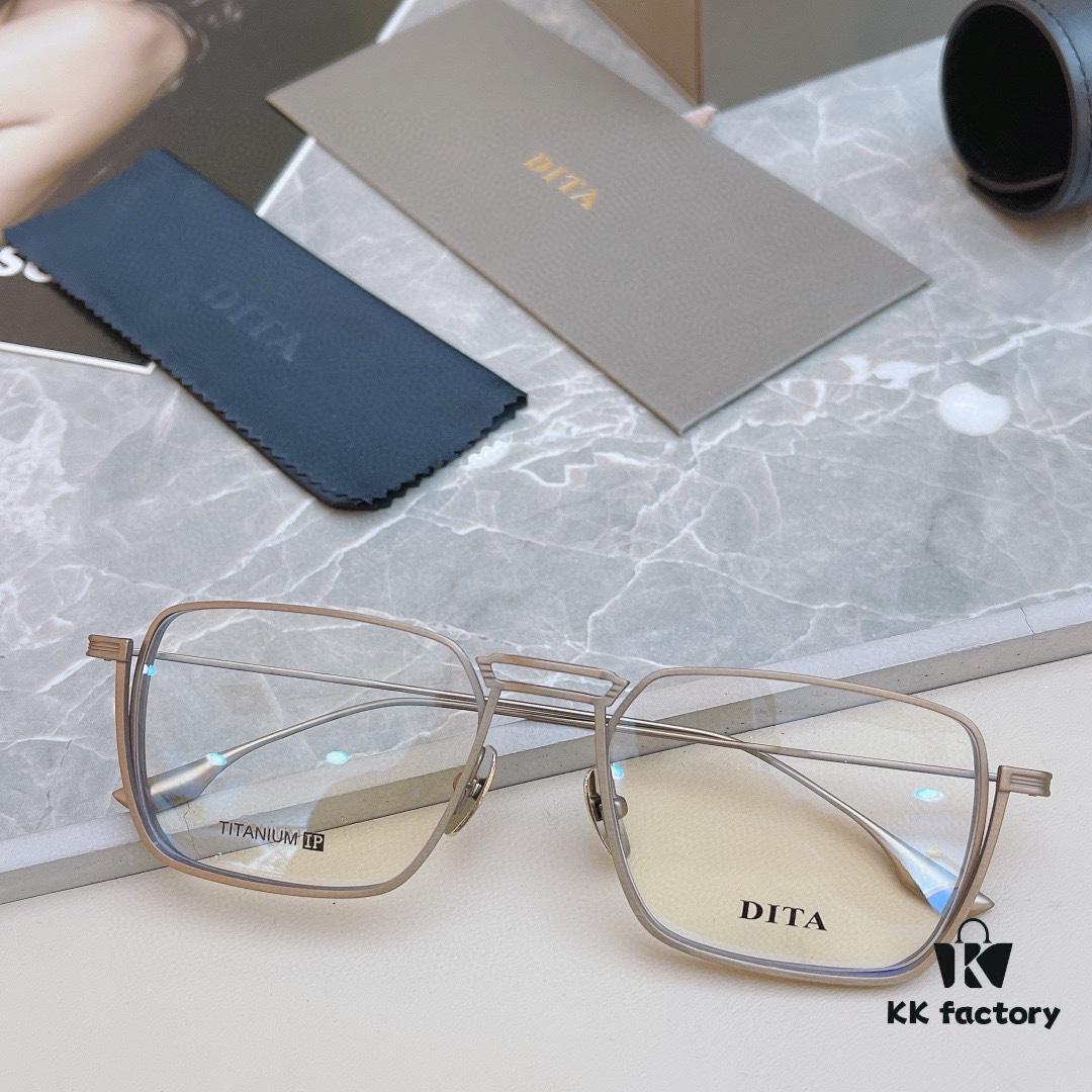 6931f6503a89a121ed547d1b Ultra-light (% Pure Titanium) IP Plated DIT* Tita Model: DTX125 Italian Classic Brand High-quality Blue Light Blocking Lenses, Unique Frame Design with Decorative Bridge, Elegant Silhouette with Refined Lines, Full of Premium Feel... Size: 54-20-145 Eyeglasses Sunglasses