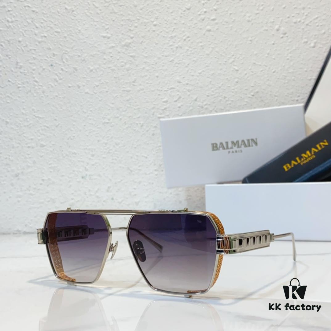 160 BALMAIN PREMIER TITANIUM MOD: BPS154-61 Size: 61-14-150 Sunglasses