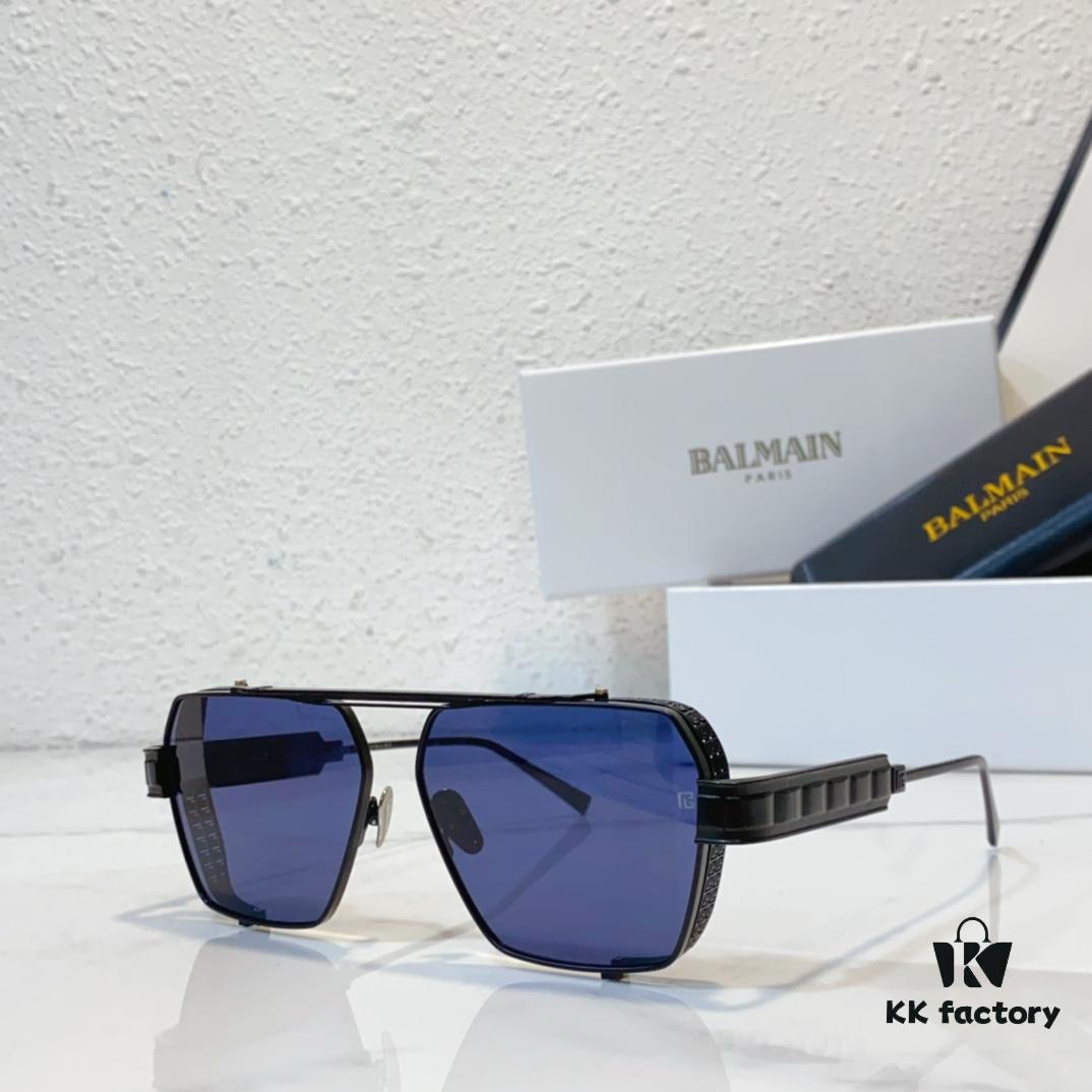 160 BALMAIN PREMIER TITANIUM MOD: BPS154-61 Size: 61-14-150 Sunglasses