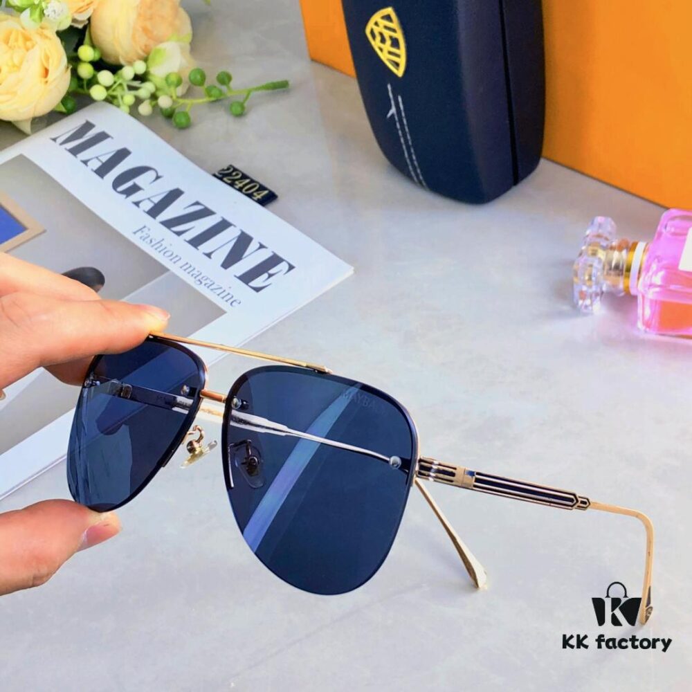 6931f6513a89a121ed547d2a Maybac* Stylish Pilot Sunglasses for Men, Cool Aviator Sun Glasses for Driving, UV Protection Frog-eye Sunglasses, High-Quality Summer Eyewear