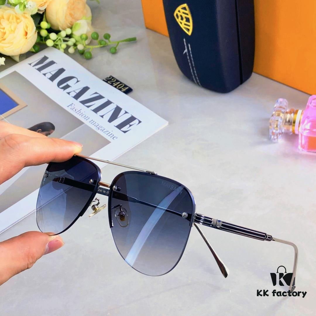 6931f6513a89a121ed547d2b Maybac* Stylish Pilot Sunglasses for Men, Cool Aviator Sun Glasses for Driving, UV Protection Frog-eye Sunglasses, High-Quality Summer Eyewear