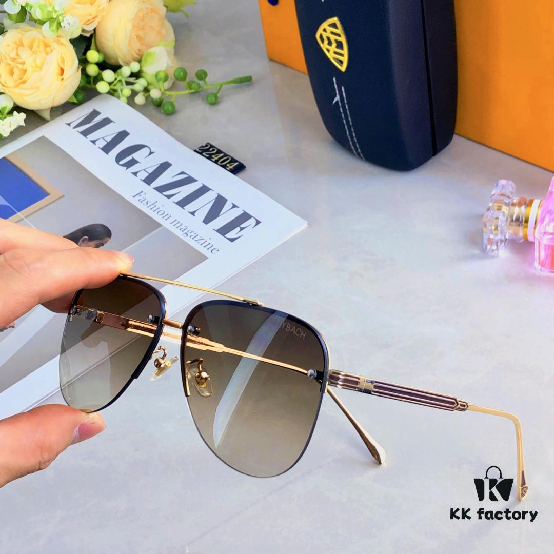 6931f6513a89a121ed547d2d Maybac* Stylish Pilot Sunglasses for Men, Cool Aviator Sun Glasses for Driving, UV Protection Frog-eye Sunglasses, High-Quality Summer Eyewear