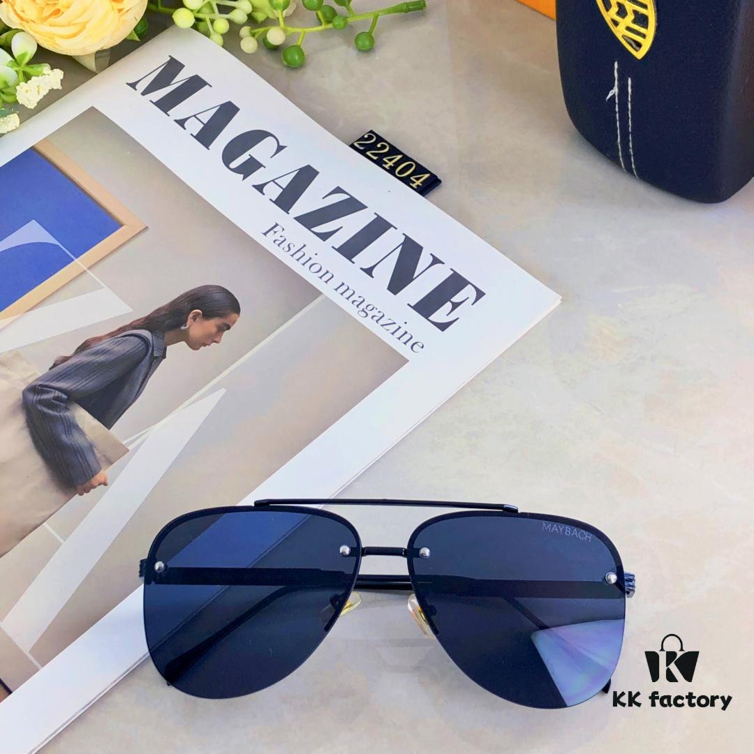 6931f6513a89a121ed547d30 Maybac* Stylish Pilot Sunglasses for Men, Cool Aviator Sun Glasses for Driving, UV Protection Frog-eye Sunglasses, High-Quality Summer Eyewear