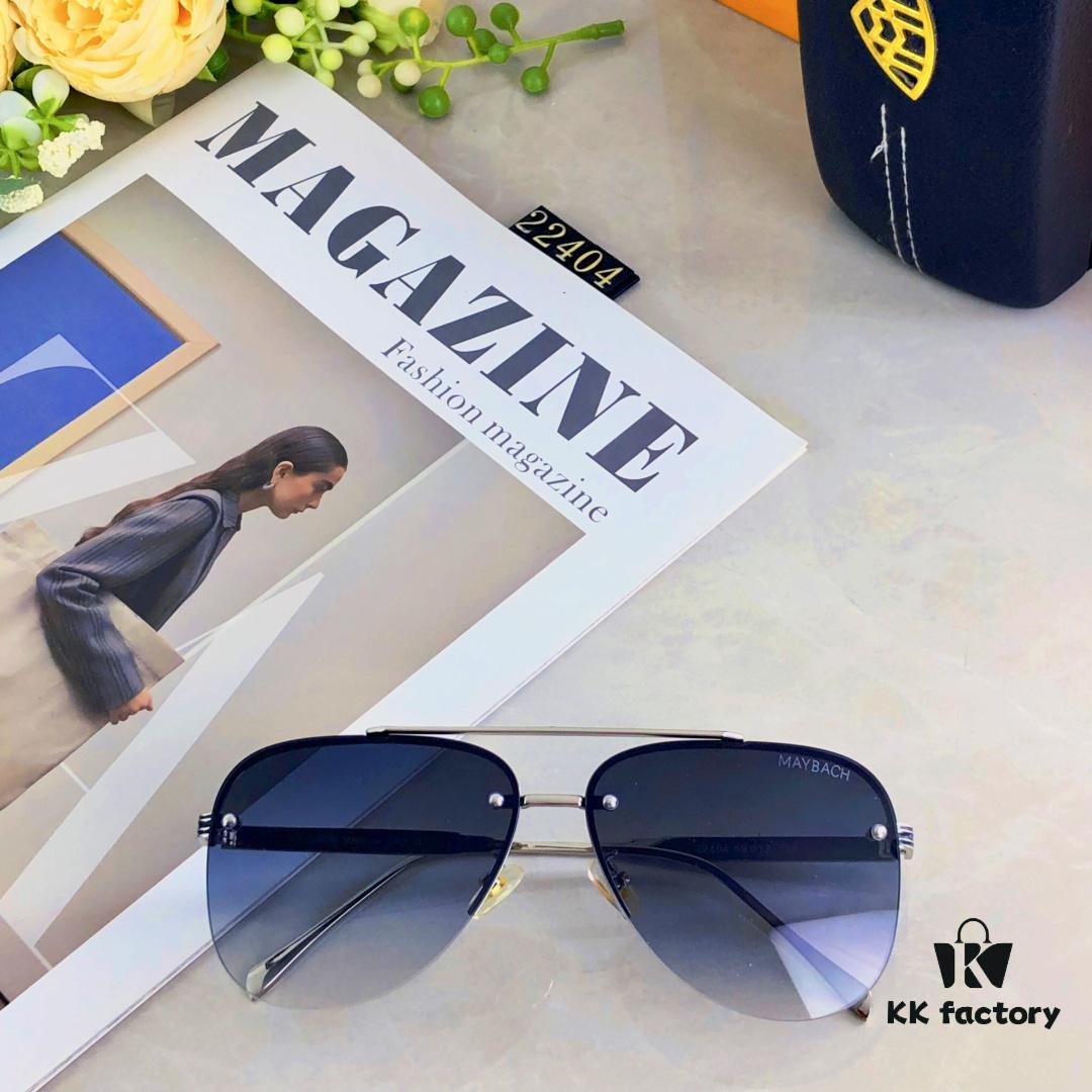 6931f6523a89a121ed547d31 Maybac* Stylish Pilot Sunglasses for Men, Cool Aviator Sun Glasses for Driving, UV Protection Frog-eye Sunglasses, High-Quality Summer Eyewear