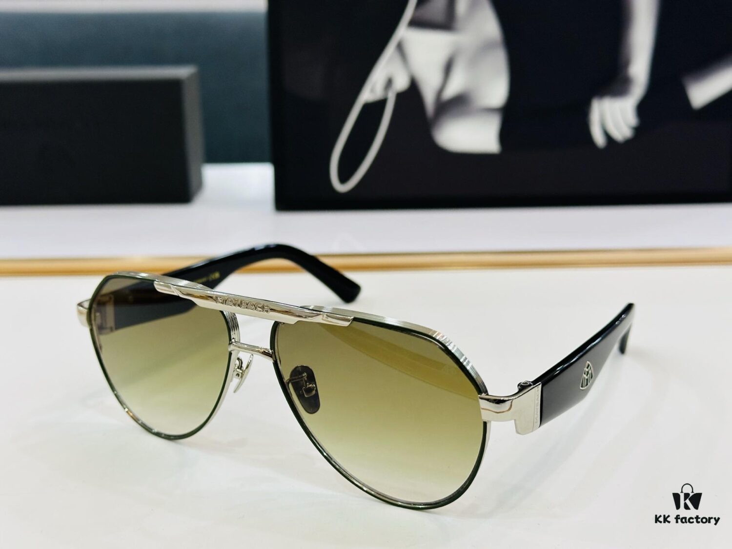 High-Quality MAYBACH Z113 Sunglasses, Exquisite Craftsmanship, Premium Feel, Size: 61-14-142