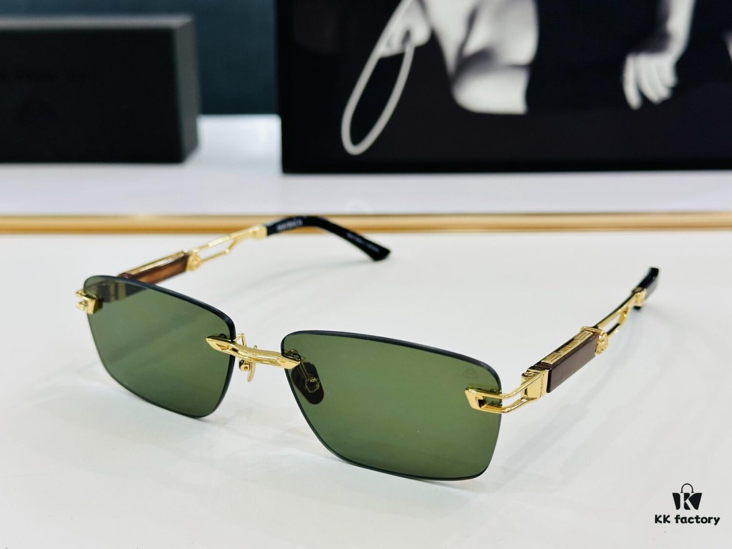 6931f65e3a89a121ed547de8 Eyeglasses Sunglasses High Quality MAYBACH ๐๐ Exquisitely Crafted ๐๐ MAYBAC*H Z25 Size: 56-18-145 Premium Texture A+ Quality