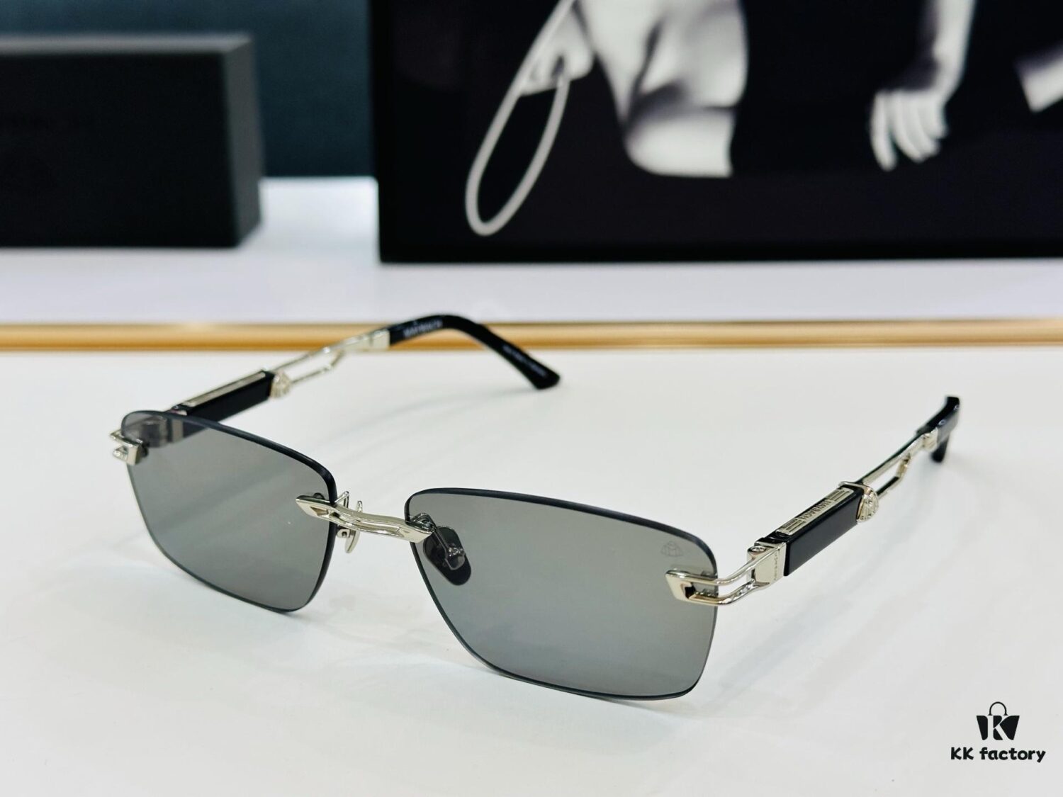 6931f65e3a89a121ed547dea Eyeglasses Sunglasses High Quality MAYBACH ๐๐ Exquisitely Crafted ๐๐ MAYBAC*H Z25 Size: 56-18-145 Premium Texture A+ Quality