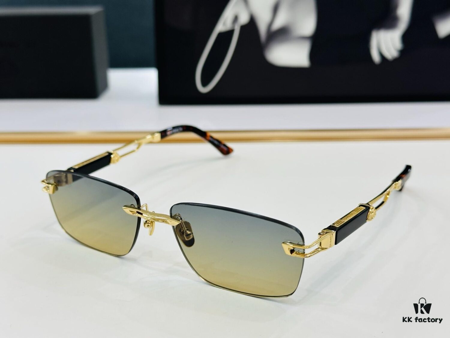 6931f65e3a89a121ed547dec Eyeglasses Sunglasses High Quality MAYBACH ๐๐ Exquisitely Crafted ๐๐ MAYBAC*H Z25 Size: 56-18-145 Premium Texture A+ Quality
