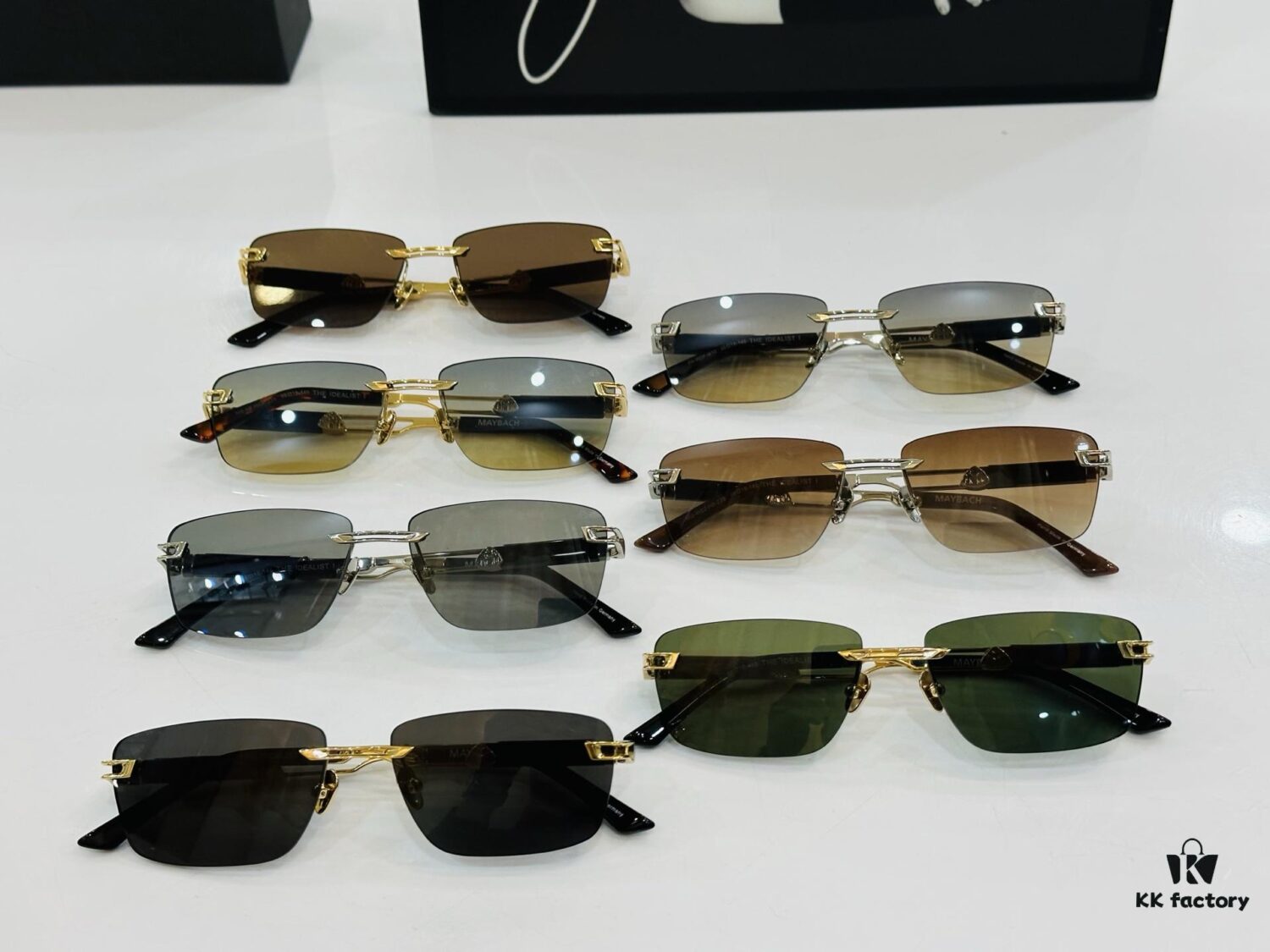 6931f65e3a89a121ed547def Eyeglasses Sunglasses High Quality MAYBACH ๐๐ Exquisitely Crafted ๐๐ MAYBAC*H Z25 Size: 56-18-145 Premium Texture A+ Quality