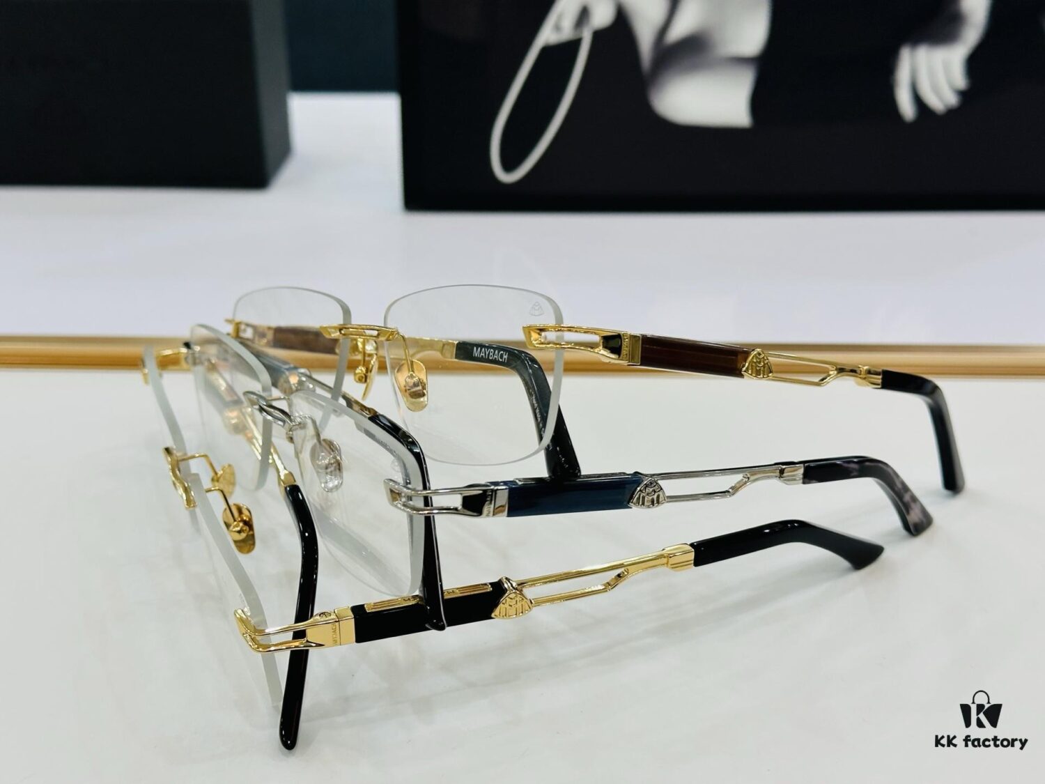 6931f65f3a89a121ed547df4 Eyeglasses Sunglasses High Quality MAYBACH ๐๐ Exquisitely Crafted ๐๐ MAYBAC*H Z25 Size: 56-18-145 Premium Texture A+ Quality