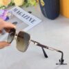 Maybach Fashion Dual-Bridge Sunglasses for Men, Square Frame Shades, Trendy Eyewear in European and American Style