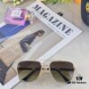 Maybach Fashion Dual-Bridge Sunglasses for Men, Square Frame Shades, Trendy Eyewear in European and American Style