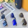 Maybach Fashion Dual-Bridge Sunglasses for Men, Square Frame Shades, Trendy Eyewear in European and American Style