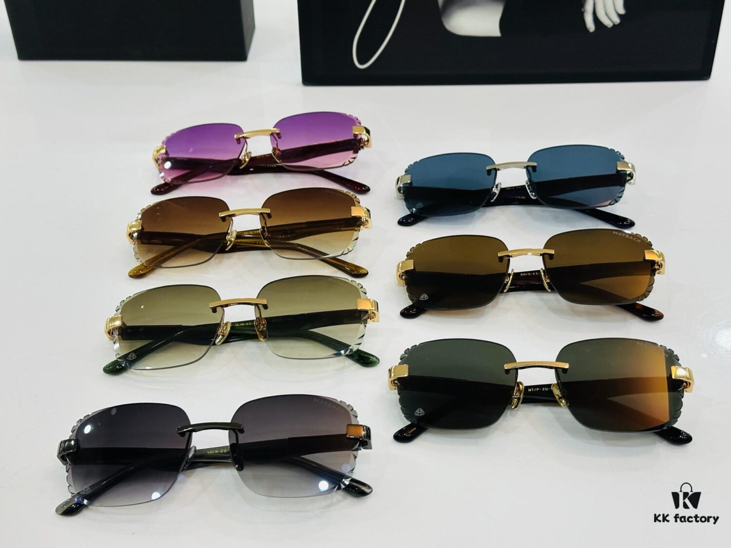 High-Quality MAYBACH Z130 Sunglasses, Exquisite Craftsmanship, Premium Feel