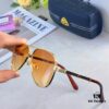 6931f66d3a89a121ed547ec6 Maybac* European and American Fashion Metal Oversized Cat-Eye Sunglasses, Double-Bridge Unisex Pilot Sun Glasses, High-End Large Frame Eyewear